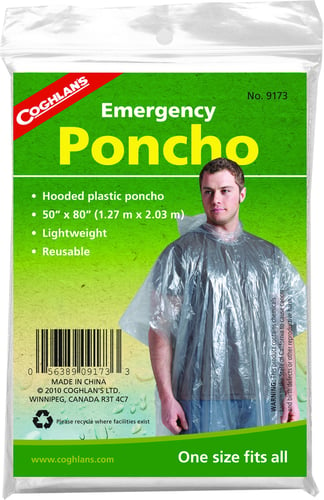 Coghlans 9173 Emergency Poncho