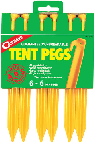 Coghlans 9306 ABS Tent Pegs 6