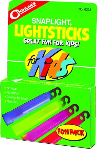 Coghlans 0225 Kids Lightsticks 4Pk