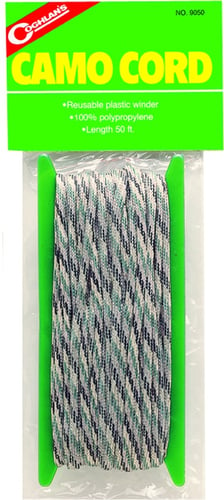 Coghlans 9050 Braided Poly Cord 50' Camo