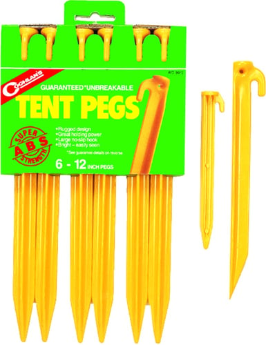 Coghlans 9312 ABS Tent Pegs 12