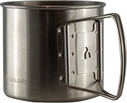 Coghlans 2309 Pack Mug  Stainless Steel, 21oz, W/Increments  Folding | 056389023093