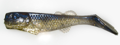 Edge M35100 Hybrid Flurry Minnow Swimbait, 3 Inch, Gold Chovey, Floating | 749940600511