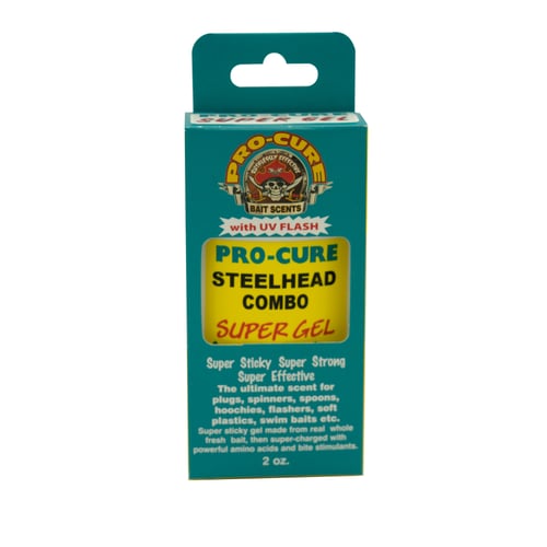 Pro-Cure G2-SHC Super Gel, 2oz Steelhead Combo