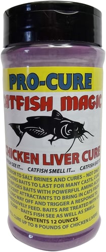 ProCure PCCAT Catfish Magic Chicken Liver Cure 12 Oz Shaker | 023669000471