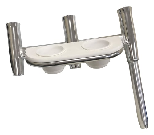 Tigress 88148 GS Offset Triple Kite Rod Holder With Cup Holder  Port | 661033881488