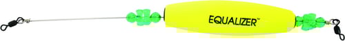 Precision Tackle 13003 Eqaulizer Cigar 3 Inch Unweighted Yellow 2Pk | 792958130037