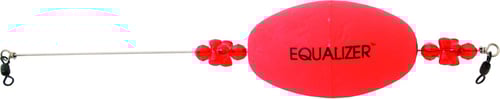 Precision Tackle 14001 Equalizer Oval 2 1/2 Inch Unweighted Orange | 792958140012