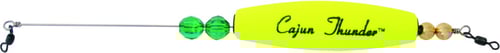 Precision Tackle 15303 Cajun Thunder Cigar 3 Inch Weighted Yellow | 792958153036