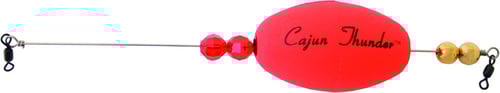 Precision Tackle 15401 Cajun Thunder Oval 2.5 Inch Weighted Orange | 792958154019