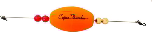 Precision Tackle 15405 Cajun Thunder Oval 2.5 Inch Weighted Sunglo | 792958154057