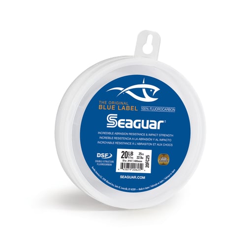 Seaguar 20FC25 Blue Label Fluorocarbon Leader Material 20lb
