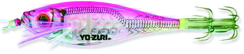 YoZuri A3334 Ultra Lens Aurora Squid Jig, 3 1/2 Inch, 3/16 oz, Pink | 756791010413