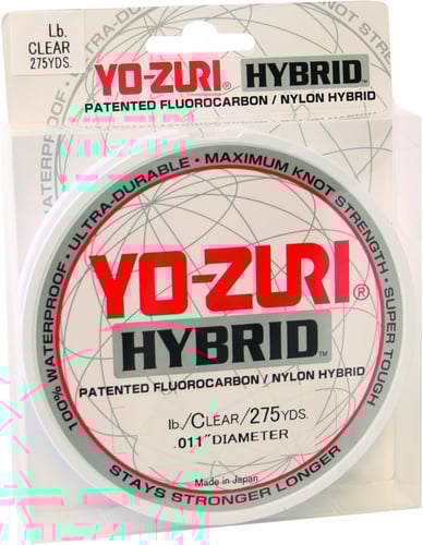 YoZuri 20HB275CL Hybrid Monofilament Line 20lb 275yd Clear | 756791150096