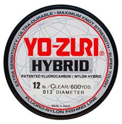 Yozuri HB40LBCL600YD HI VIS Hybrid 40lb 600yds Clear | 756791150911