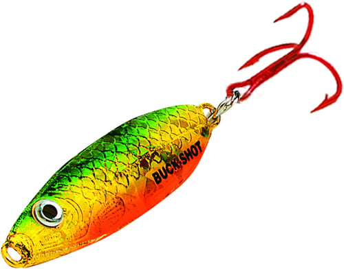 Northland BRS4-23 Buck-Shot Rattle Spoon 1/4oz Golden Perch 1Cd