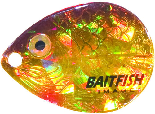 Northland RCH3-GR Baitfish-Image Spinner Harness #4 1/Cd Gold Shiner