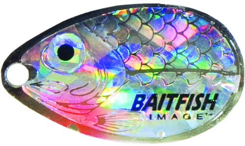 Northland RFH6-NR Baitfish Float'N Spin #4 1/Cd Silver Shiner