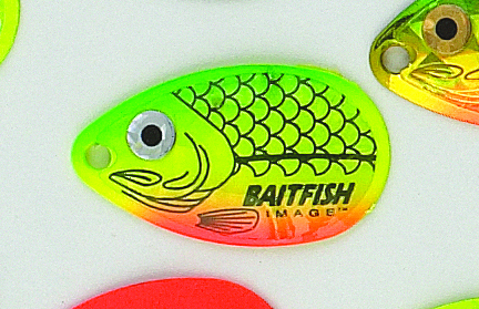 Northland RFH6-FT Baitfish Float'N Spin #4 1/Cd Firetiger