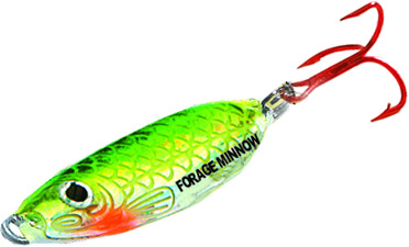 Northland FMS2-20 Forage Minnow Spoon 1/16oz Super-Glo Perch 1Cd