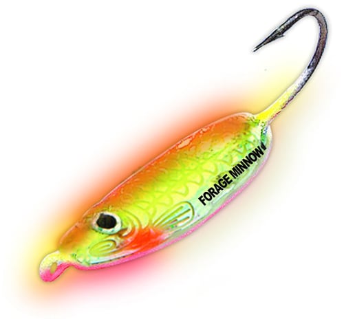 Northland FMJ8-24 Holographic Forage Minnow Jig #8 Super-Glo Chub