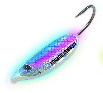 Northland FMJ8-25 Holographic Forage Minnow Jig #8 Super-Glo