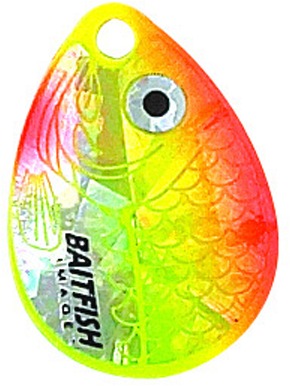 Northland RCH4-YO Baitfish-Image Spinner Harness #4,#2 1/Cd Sunrise