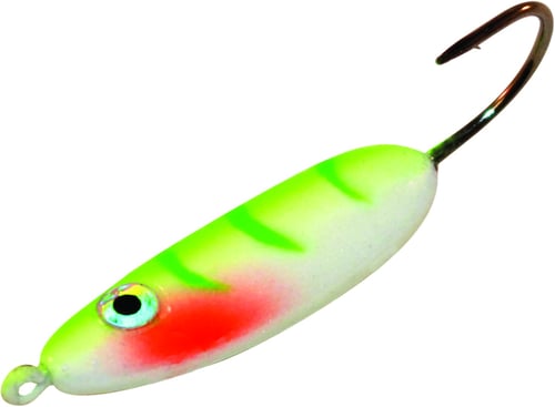 Northland FMUVJ8-20 UV Forage Minnow Jig #8Hk Glo Perch 1/16oz 2Cd