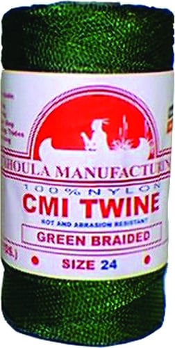 Catahoula 17118 Grn Braided NylTwine Sz18 1/4Lb Tube 160Lb | 096201171182