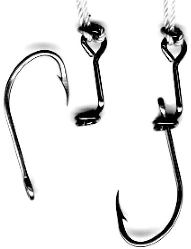 Catahoula 03250 SS Trotline Swivels To Drop Hk Thru  InchJ Inch Swiv At Btm | 096201032506