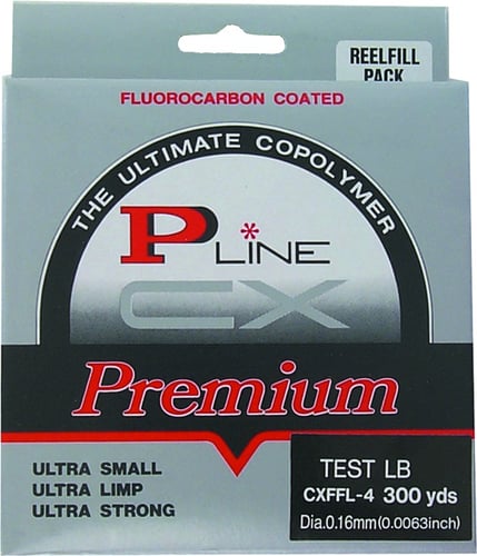 P-Line CXFFL-6 CX Premium Fluorocarbon-Coated Mono Filler