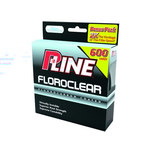 P-Line FCCBF-20 Floroclear Clear 600 Yd 20lb | 015789048228