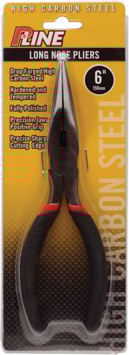PLINE NEEDLE NOSE PLIERS 6 Inch CARBON STEEL Stock 750221330 - HMEs Safety Vest constructed of a s | 015789998998