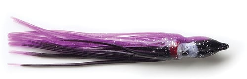 PLine SQ45116 Sunrise Squid Skirt 4 1/2 Inch, Purple/Black, 5/Pack | 015789019167