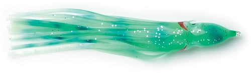 PLine SQ45193 Sunrise Squid Skirt 4 1/2 Inch, Glow/Green/Blue, 5/Pack | 015789019655