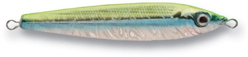 P-Line PLM1-04 Laser Minnow Jig, 1 oz, Chartreuse/Silver/Blue | 015789008925