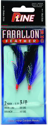 PLINE FARALLON FEATHER 2 HK 3/0 PURPLE/BLACK Stock 750241056 - HMEs Safety Vest constructed of a s | 015789010294
