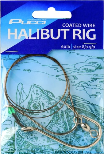 HALIBUT RIG 8/09/0 60LB COATED WIRE Stock 750241571 sp2023ms - HMEs Safety Vest constructed of a s | 015789028725