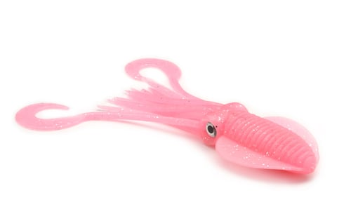 PLINE TWIN TAIL SQUID 7 Inch PINK GLOW GLITTER Stock 750363623 sp2023ms spbs2023 - HMEs Safety Vest constructed of a s | 015789049751