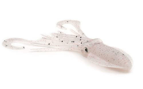 PLINE TWIN TAIL SQUID RIG 4.5 Inch CLEAR WHITE BLACK GLITTER Stock 750242770 sp2023ms spbs2023 - HMEs Safety Vest constructed of a s | 015789049881