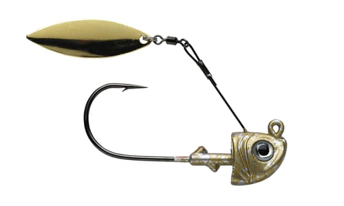 1st Gen Fishing TS12 6/0-02 Top Spin Jig, Willow Blade, 1/2oz, 6/0 | 015789052966