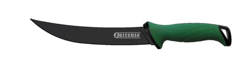 Beckman BFK-8 8 Inch Fillet Knife With Sheath Green Handle | 015789053826