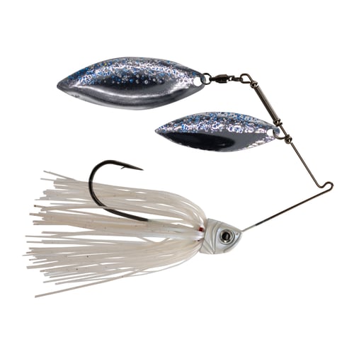 1st Gen Fishing SB38-05 Split-Blade Spinnerbait 3/8oz Glimmer Shad | 015789055165