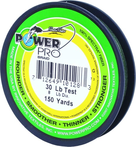 Power Pro 21100300150E Spectra Braided Fishing Line 30lb 150yd