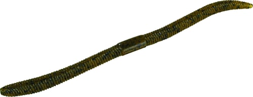 Jackall JFLSK48GPP Flick Shake Finesse Worm, 4.8 Inch, Green Pumpkin | 843459001644