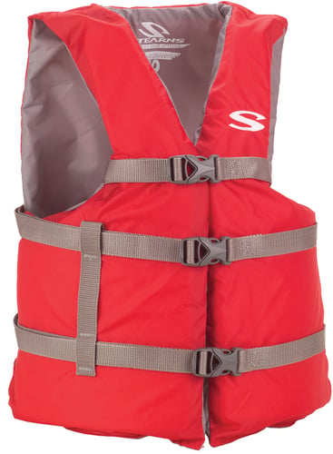 Stearns 3000004476 Adult General Purpose Vest Oversized Red