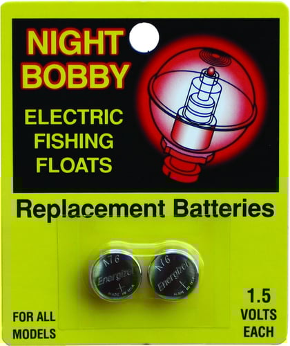 Rieadco A76 NightLighted Bobber Batteries 2Pk Repl | 046093332413