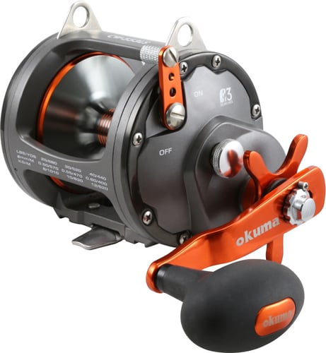 Okuma CW-303DS Coldwater Wireline Conventional Reel, 3 BB, 6.2:1