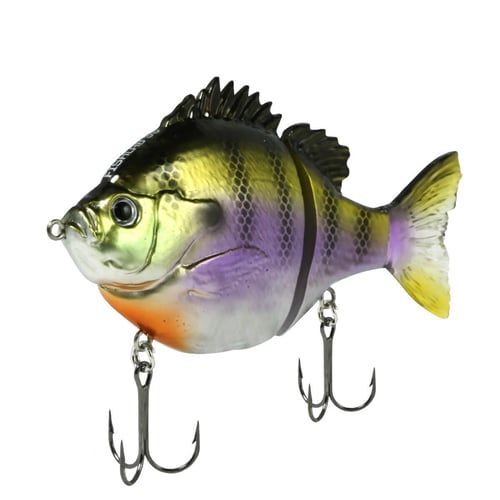 Fish Lab BGG5SDB BioGill 2 Piece Hard Glide Bait, Dark Bluegill, 5 Inch | 840083401949