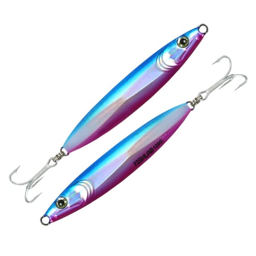 Fish Lab CFJ60BP Carnada Flutter Jig, Blue Pink, 33/4 Inch, 60gm | 840083402632
